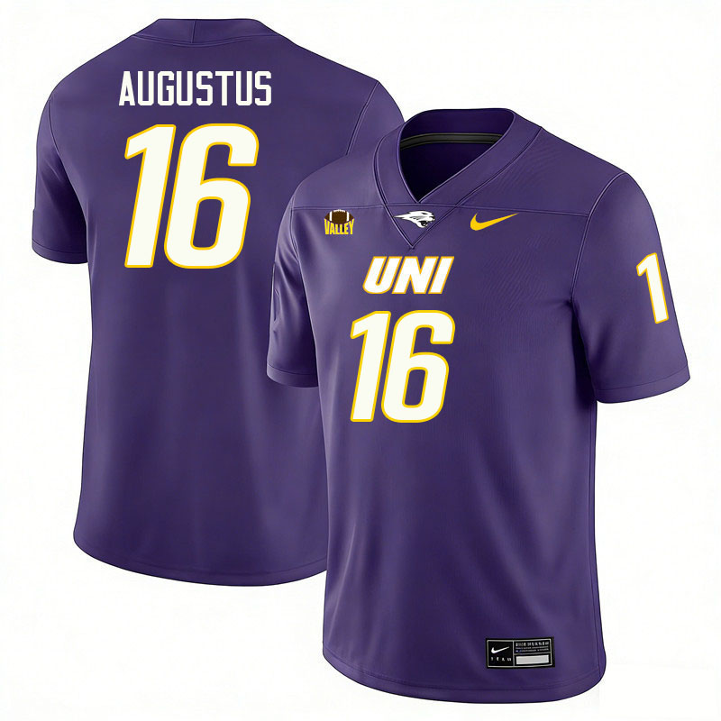 Northern Iowa Panthers #16 Jamarion Augustus College Football Jerseys,Uniforms-Purple